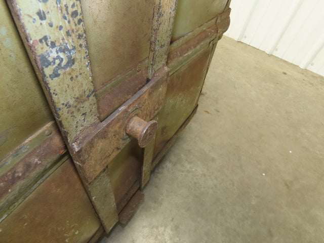 Diamond Fibre Tobacco Rolling Cart Factory Bin Storage Sutliff Vintage Bend Side