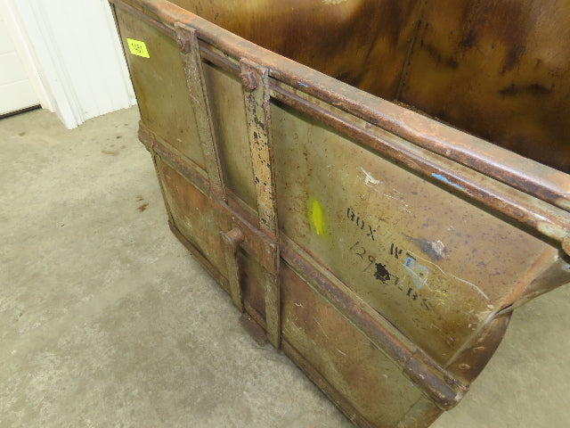 Diamond Fibre Tobacco Rolling Cart Factory Bin Storage Sutliff Vintage Bend Side