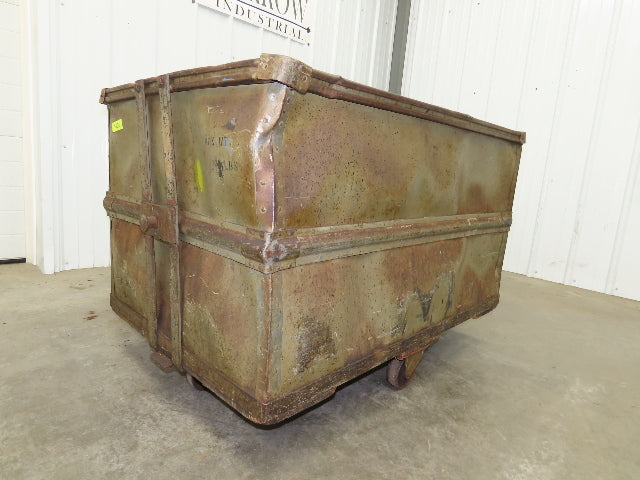 Diamond Fibre Tobacco Rolling Cart Factory Bin Storage Sutliff Vintage Bend Side