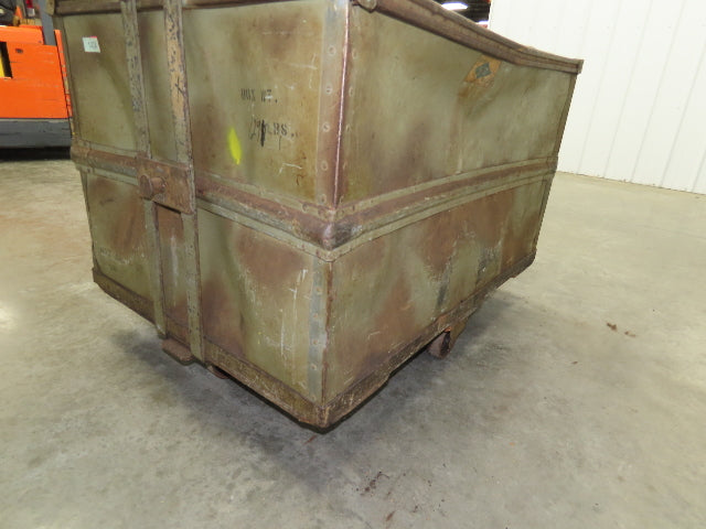 Diamond Fibre Tobacco Rolling Cart Factory Bin Storage Sutliff Vintage Bend Side