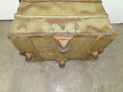 Diamond Fibre Tobacco Rolling Cart Factory Bin Storage Sutliff Vintage Bend Side