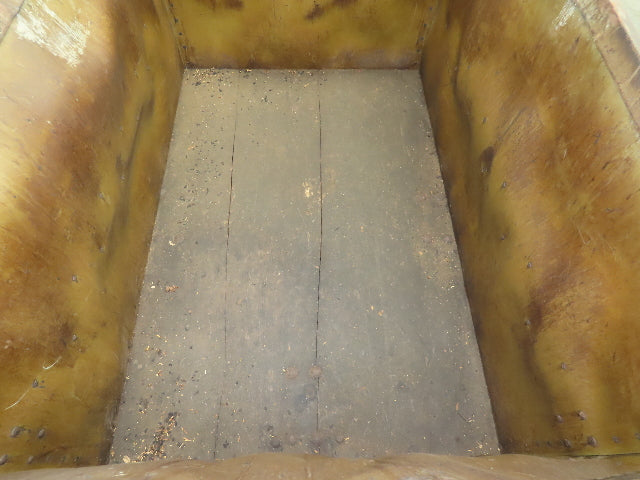Diamond Fibre Tobacco Rolling Cart Factory Bin Storage Sutliff Vintage Bend Side