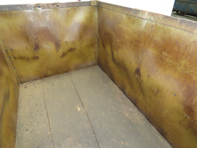 Diamond Fibre Tobacco Rolling Cart Factory Bin Storage Sutliff Vintage Bend Side