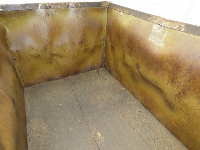 Diamond Fibre Tobacco Rolling Cart Factory Bin Storage Sutliff Vintage Bend Side