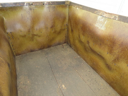 Diamond Fibre Tobacco Rolling Cart Factory Bin Storage Sutliff Vintage Bend Side