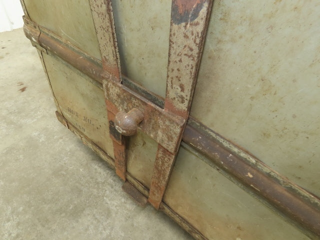 Diamond Fibre Tobacco Rolling Cart Factory Bin Storage Sutliff Vintage Bend Side