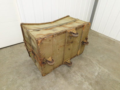 Diamond Fibre Tobacco Rolling Cart Factory Bin Storage Sutliff Vintage Bend Side