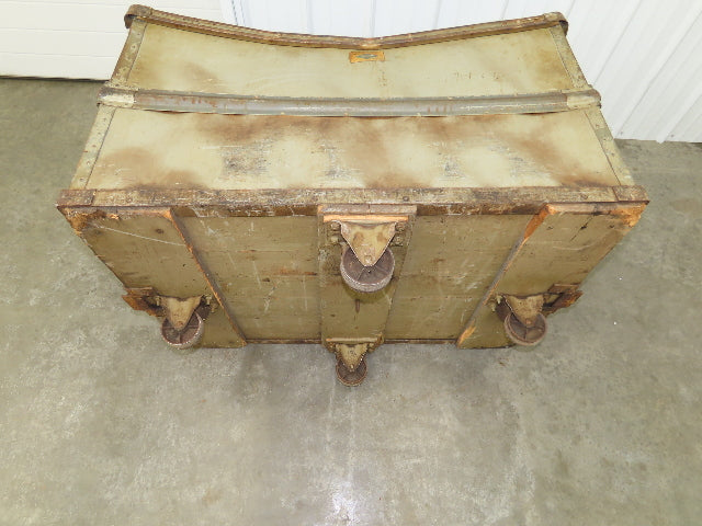 Diamond Fibre Tobacco Rolling Cart Factory Bin Storage Sutliff Vintage Bend Side