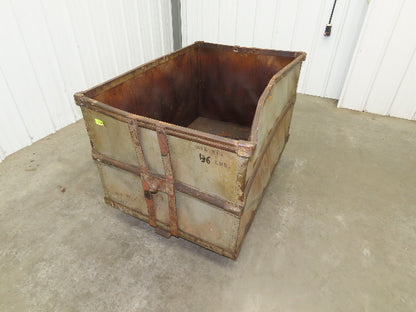 Diamond Fibre Tobacco Rolling Cart Factory Bin Storage Sutliff Vintage Bend Side