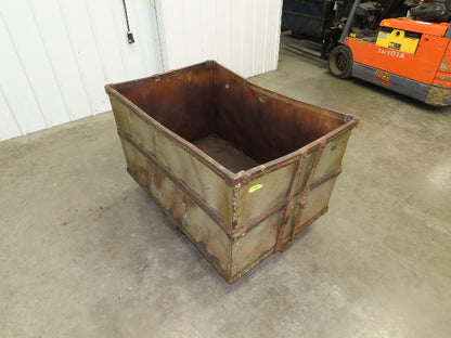 Diamond Fibre Tobacco Rolling Cart Factory Bin Storage Sutliff Vintage Bend Side