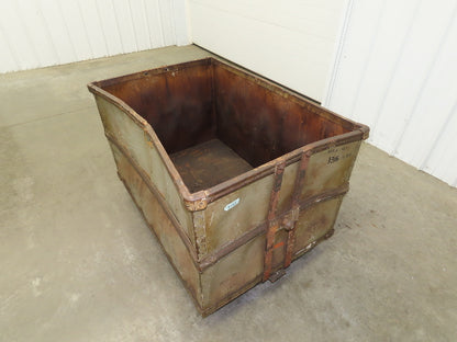 Diamond Fibre Tobacco Rolling Cart Factory Bin Storage Sutliff Vintage Bend Side
