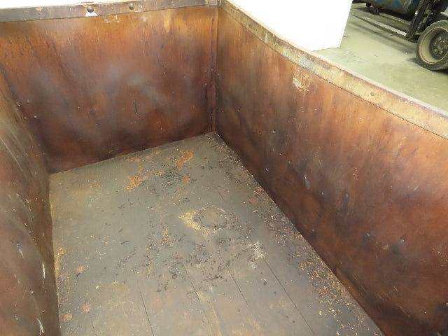 Diamond Fibre Tobacco Rolling Cart Factory Bin Storage Sutliff Vintage Bend Side