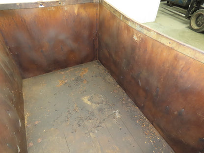 Diamond Fibre Tobacco Rolling Cart Factory Bin Storage Sutliff Vintage Bend Side