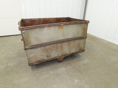Diamond Fibre Tobacco Rolling Cart Factory Bin Storage Sutliff Vintage Bend Side