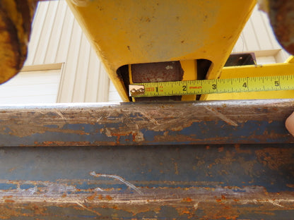 Harrington 2 Ton Top Running Bridge Crane 26' Span 2 Speed Hoist 12' Lift