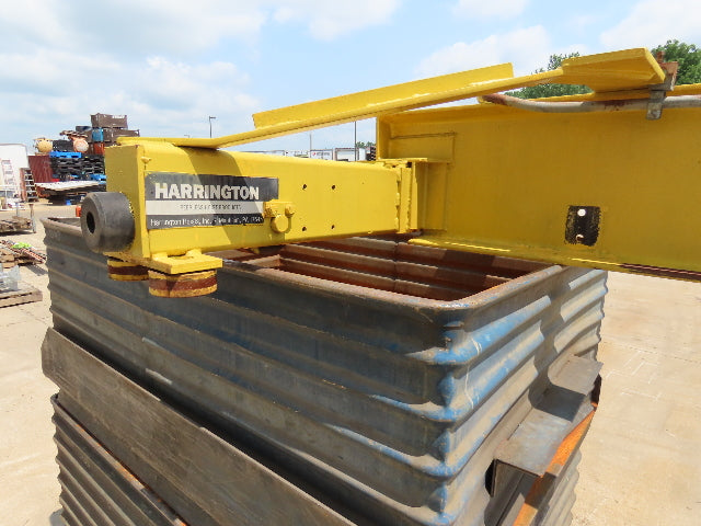 Harrington 2 Ton Top Running Bridge Crane 26' Span 2 Speed Hoist 12' Lift
