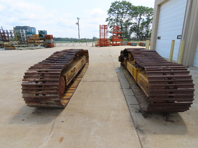 Komatsu PC400LC Steel Excavator Tracks 30"W 17' 10"L 48"H  Set of 2