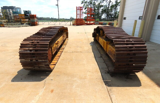 Komatsu PC400LC Steel Excavator Tracks 30"W 17' 10"L 48"H  Set of 2