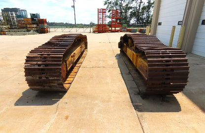 Komatsu PC400LC Steel Excavator Tracks 30"W 17' 10"L 48"H  Set of 2
