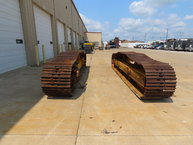 Komatsu PC400LC Steel Excavator Tracks 30"W 17' 10"L 48"H  Set of 2