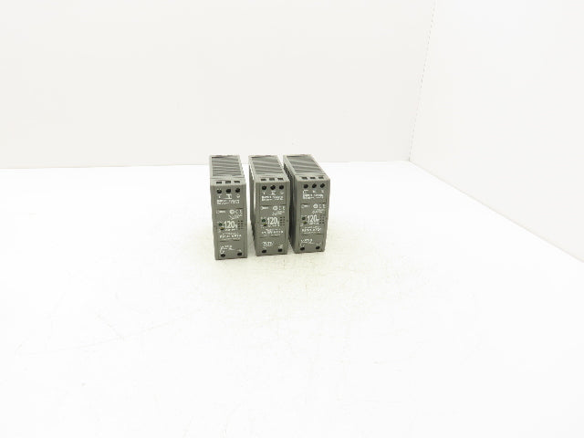 IDEC PS5R-VF24 120 Watt Power Supply 100-240VAC Input 24VDC 5A Output Lot of 3