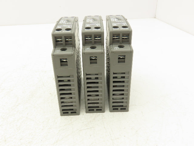IDEC PS5R-VC24 30 Watt Power Supply 100-240VAC Input 24VDC 1.3A Output Lot of 3