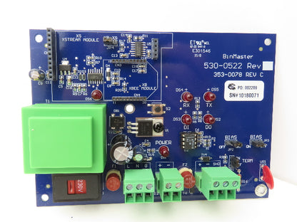 Bin Master 530-0522 Printed Circuit Board PCB Control Module 353-0078 Rev C