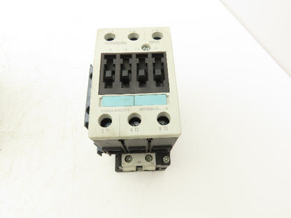 Siemens 3RT1035-1AK60 Motor Starter Contactor 40 A 18.5 kW 110/120V Lot of 4