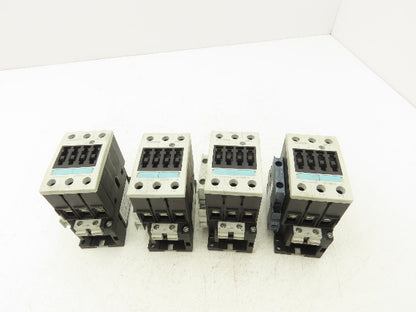Siemens 3RT1035-1AK60 Motor Starter Contactor 40 A 18.5 kW 110/120V Lot of 4