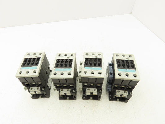 Siemens 3RT1035-1AK60 Motor Starter Contactor 40 A 18.5 kW 110/120V Lot of 4