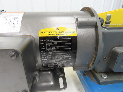 Wm W Meyer 8x8 SD Rotary Airlock Feeder Valve 8x8" Round Flange 3/4Hp 460V 3PH