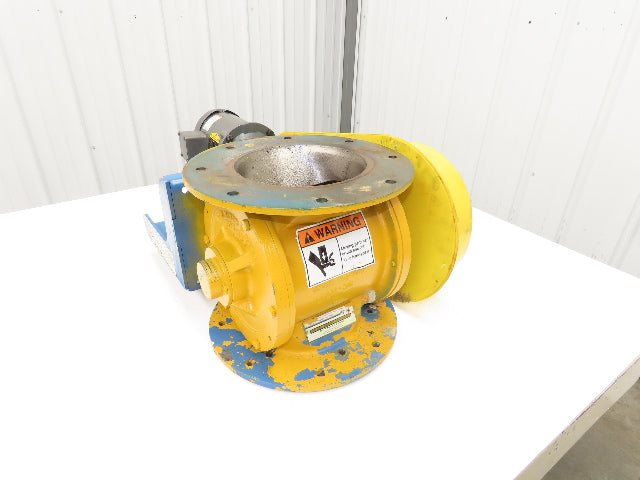 Wm W Meyer 8x8 SD Rotary Airlock Feeder Valve 8x8" Round Flange 3/4Hp 460V 3PH