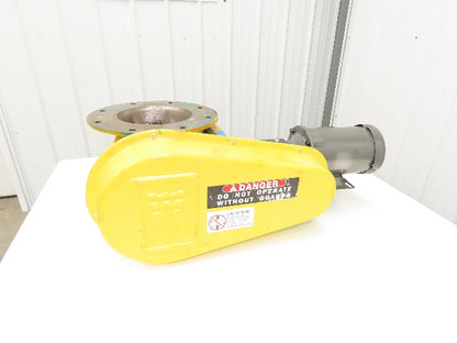 Wm W Meyer 8x8 SD Rotary Airlock Feeder Valve 8x8" Round Flange 3/4Hp 460V 3PH