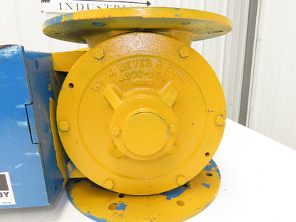 Wm W Meyer 8x8 SD Rotary Airlock Feeder Valve 8x8" Round Flange -No Drive