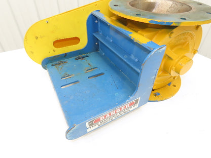 Wm W Meyer 8x8 SD Rotary Airlock Feeder Valve 8x8" Round Flange -No Drive