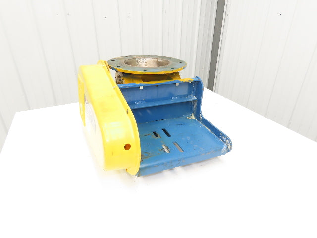Wm W Meyer 8x8 SD Rotary Airlock Feeder Valve 8x8" Round Flange -No Drive