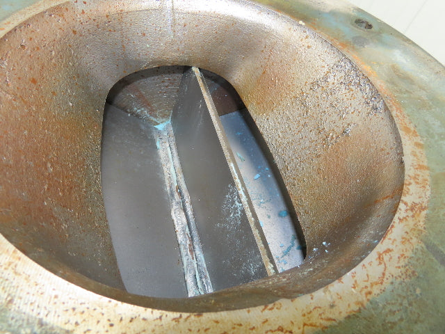 Wm W Meyer 8x8 SD Rotary Airlock Feeder Valve 8x8" Round Flange -No Drive