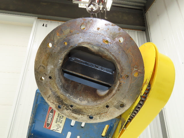 Wm W Meyer 8x8 SD Rotary Airlock Feeder Valve 8x8" Round Flange -No Drive