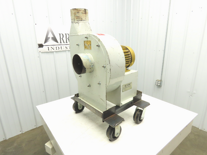 Sterling 6005FD Radial Fan Blower 5Hp 3500rpm 230/460V 3PH Direct Drive 6x6"