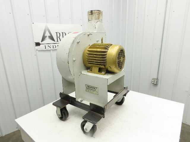 Sterling 6005FD Radial Fan Blower 5Hp 3500rpm 230/460V 3PH Direct Drive 6x6"