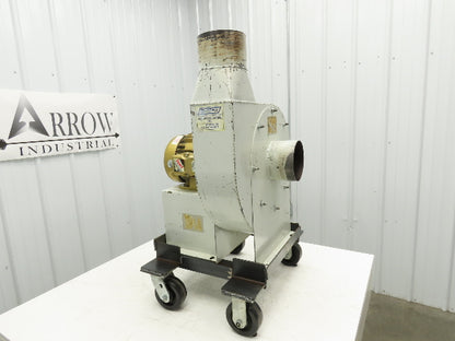 Sterling 6005FD Radial Fan Blower 5Hp 3500rpm 230/460V 3PH Direct Drive 6x6"