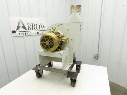 Sterling 6005FD Radial Fan Blower 5Hp 3500rpm 230/460V 3PH Direct Drive 6x6"