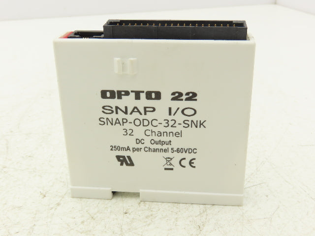 OPTO 22 SNAP-ODC-32-SNK 32 Channel DC Output  Module 250mA per Channel 5-60VDC