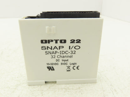 OPTO 22 SNAP-IDC-32 32 Channel DC Digital Discrete Input Module 10-32 VDC