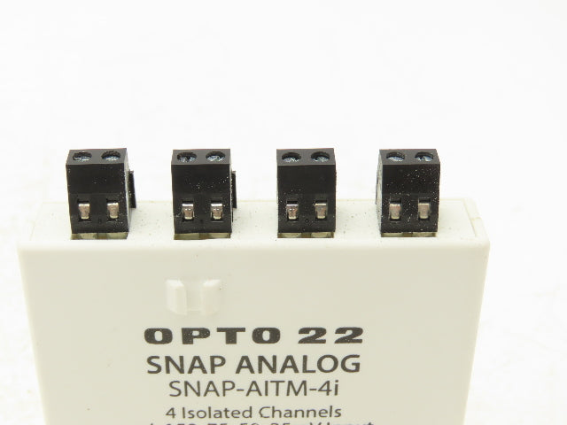 OPTO 22 SNAP-AITM-4i Analog Input Module 4 Isolated Channels Thermocouple