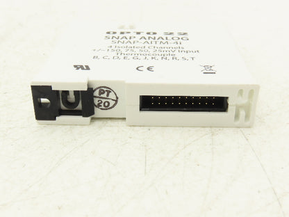 OPTO 22 SNAP-AITM-4i Analog Input Module 4 Isolated Channels Thermocouple