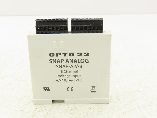 OPTO 22 SNAP-AIV-8 Analog Input Module 8 Channels