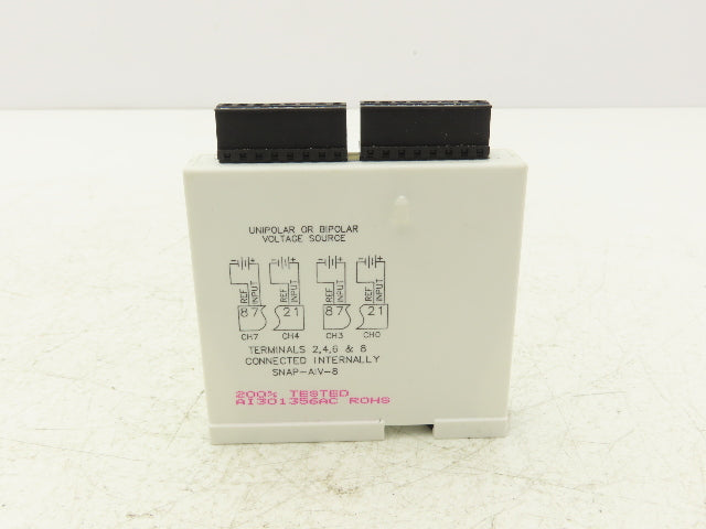 OPTO 22 SNAP-AIV-8 Analog Input Module 8 Channels
