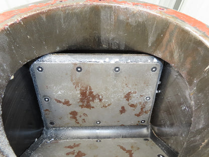 Donaldson Torit 10AN Rotary Airlock Feeder Valve 10x10" Round Flange -No Drive