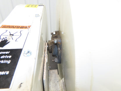 Donaldson Torit 10AN Rotary Airlock Feeder Valve 10x10" Round Flange -No Drive